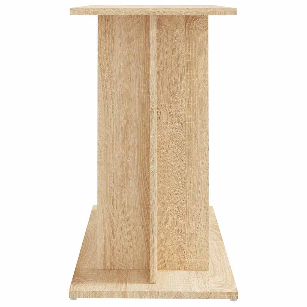 Stalak za akvarij boja hrasta 80x35x60 cm od konstruiranog drva