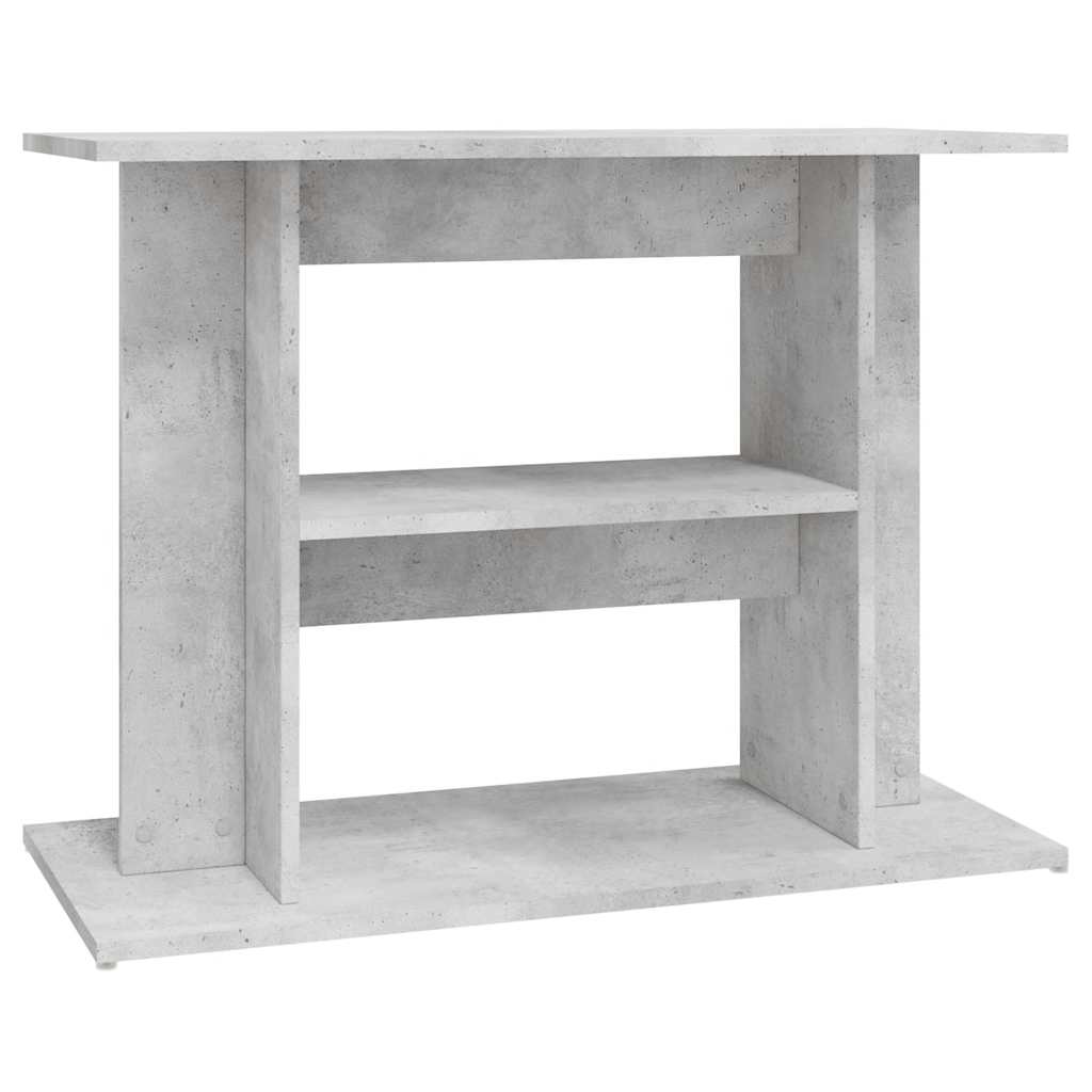 Stalak za akvarij Betonski Sivi 80x35x60 cm Konstruirano drvo