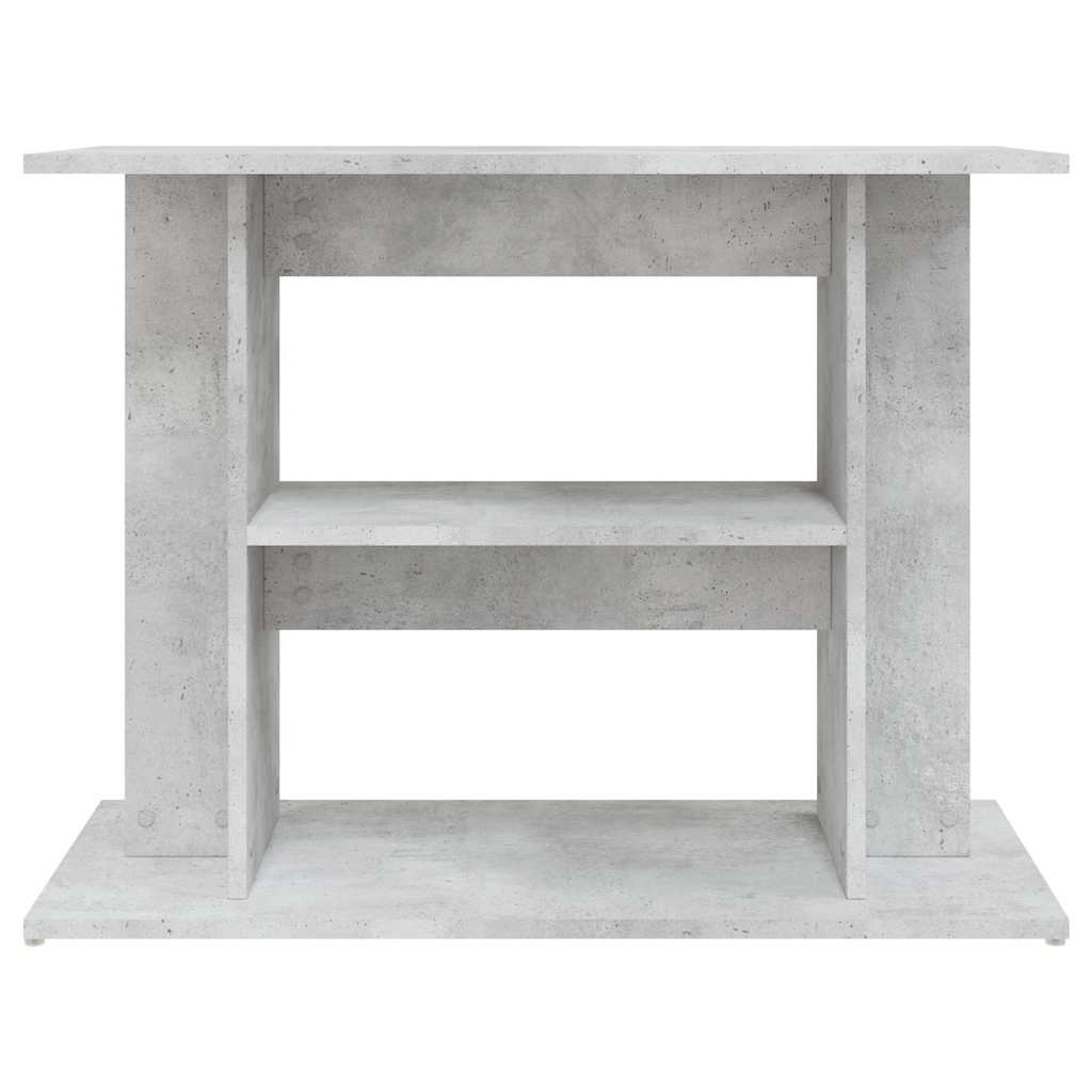 Stalak za akvarij Betonski Sivi 80x35x60 cm Konstruirano drvo