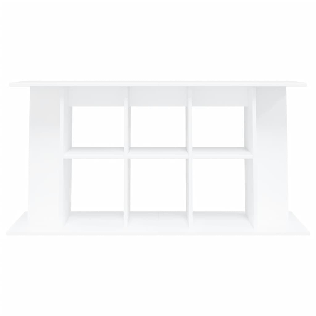 Stalak za akvarij bijeli 120 x 40 x 60 cm od konstruiranog drva