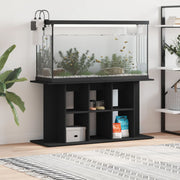 Stalak za akvarij crni 120 x 40 x 60 cm od konstruiranog drva