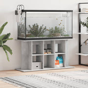 Stalak za akvarij Betonsko-sivi 120x40x60 cm Konstruirano drvo