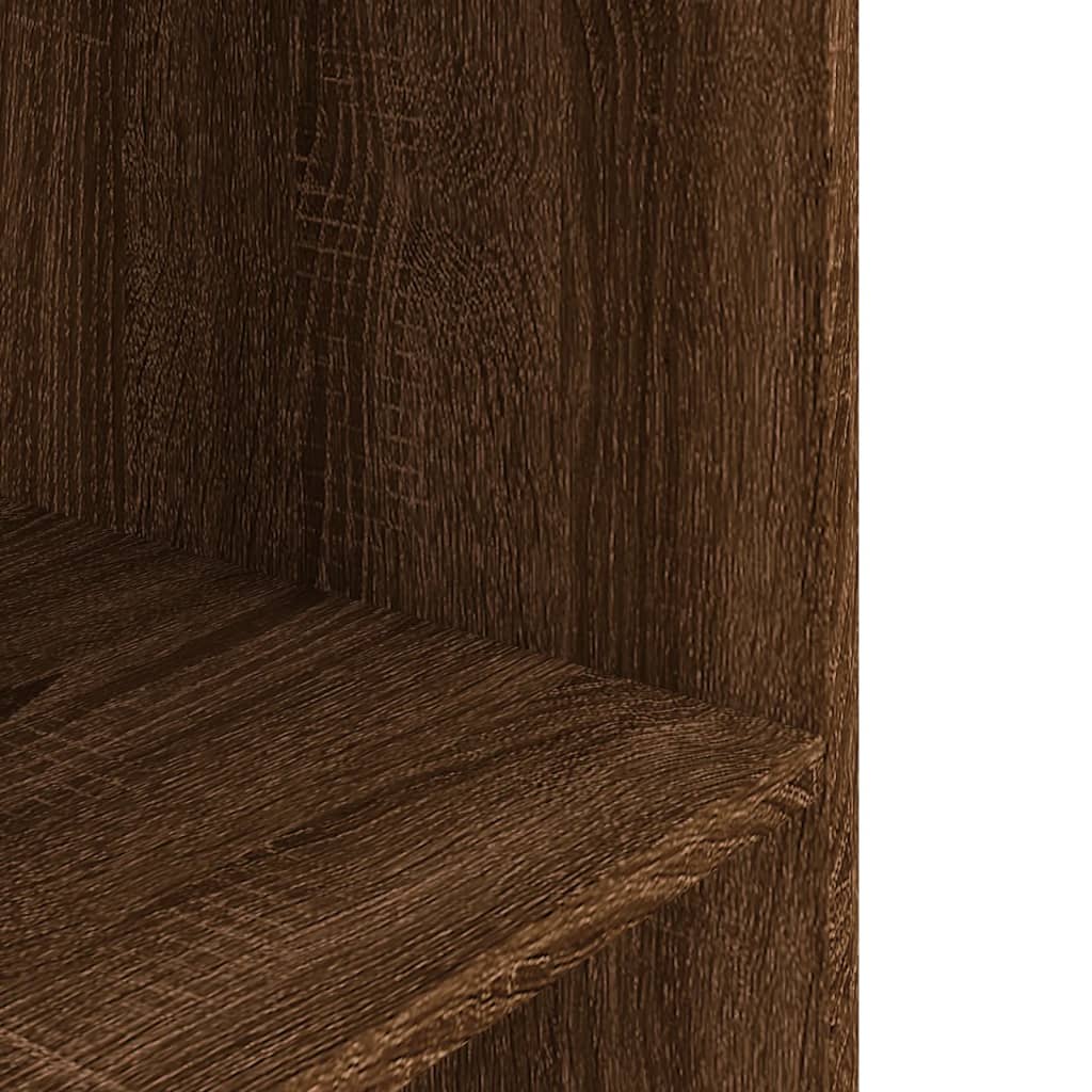 Stalak za akvarij boja hrasta 120x40x60 cm konstruirano drvo