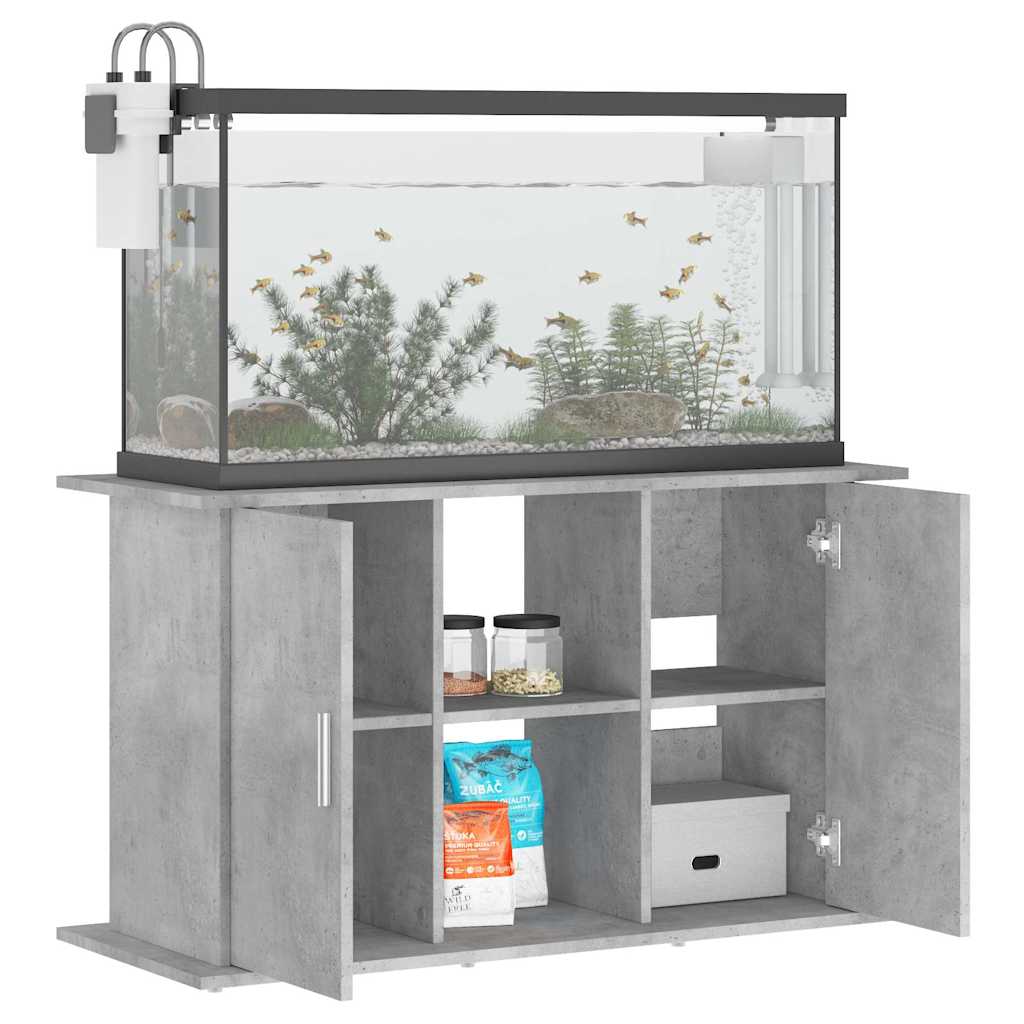 Stalak za akvarij Betonsko-sivi 101x41x58 cm Konstruirano drvo