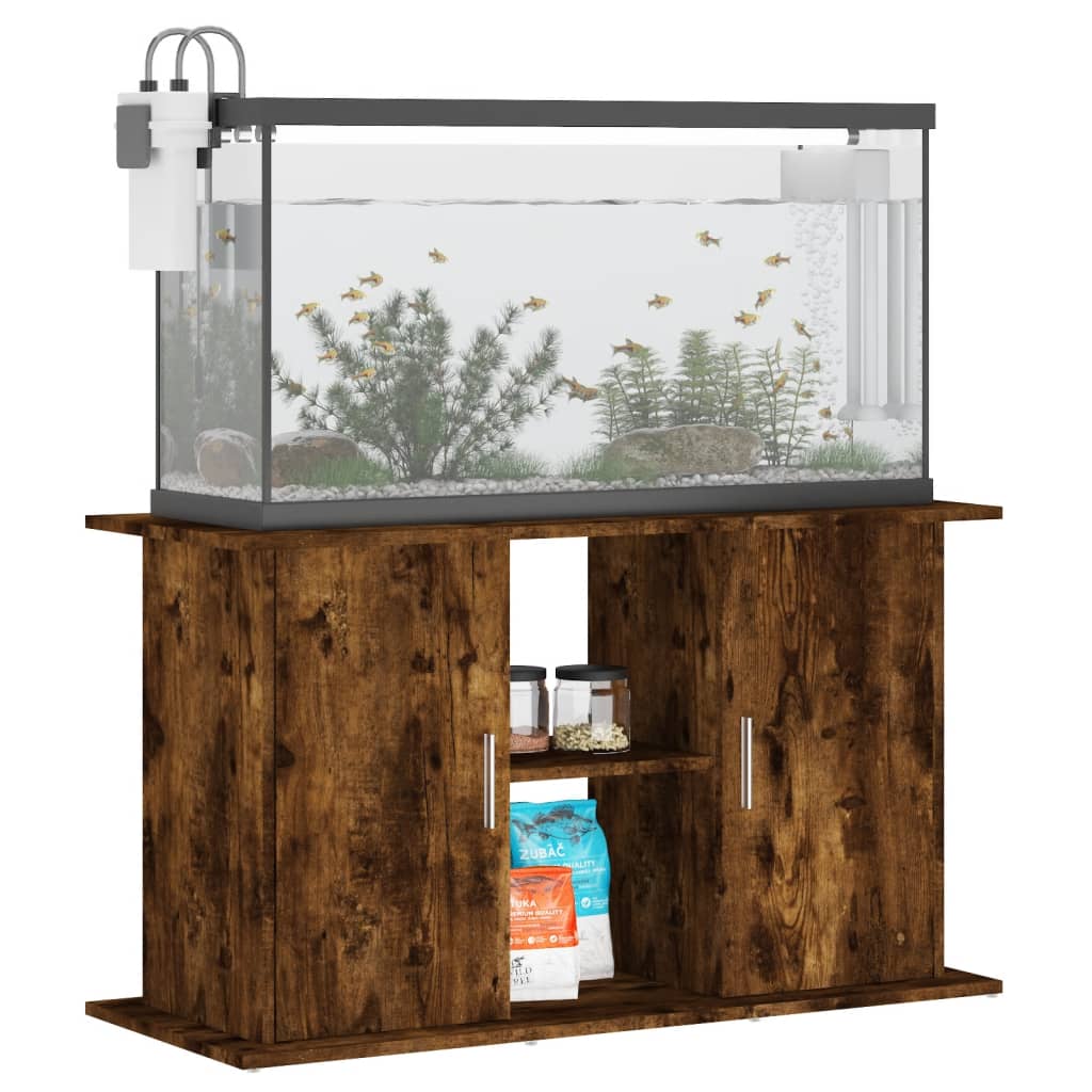 Stalak za akvarij boja hrasta 101x41x58 cm konstruirano drvo