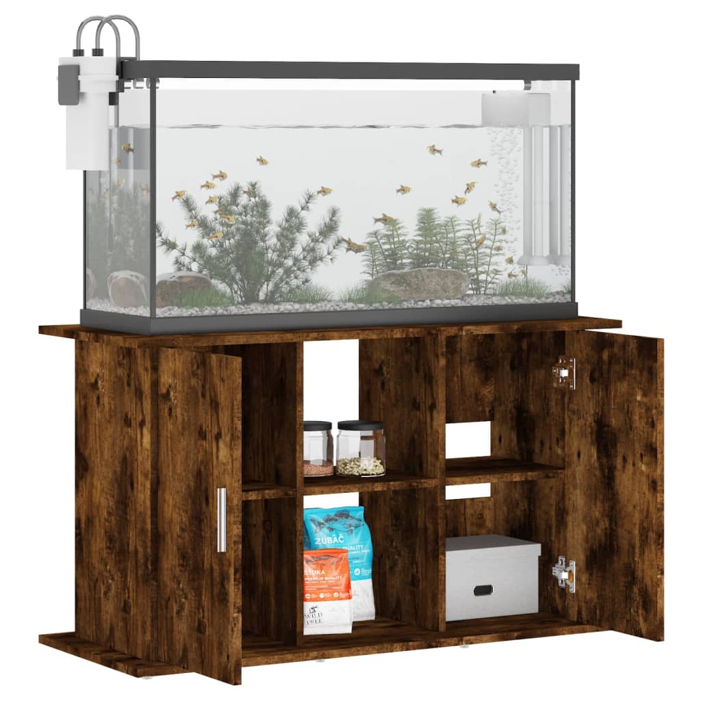 Stalak za akvarij boja hrasta 101x41x58 cm konstruirano drvo