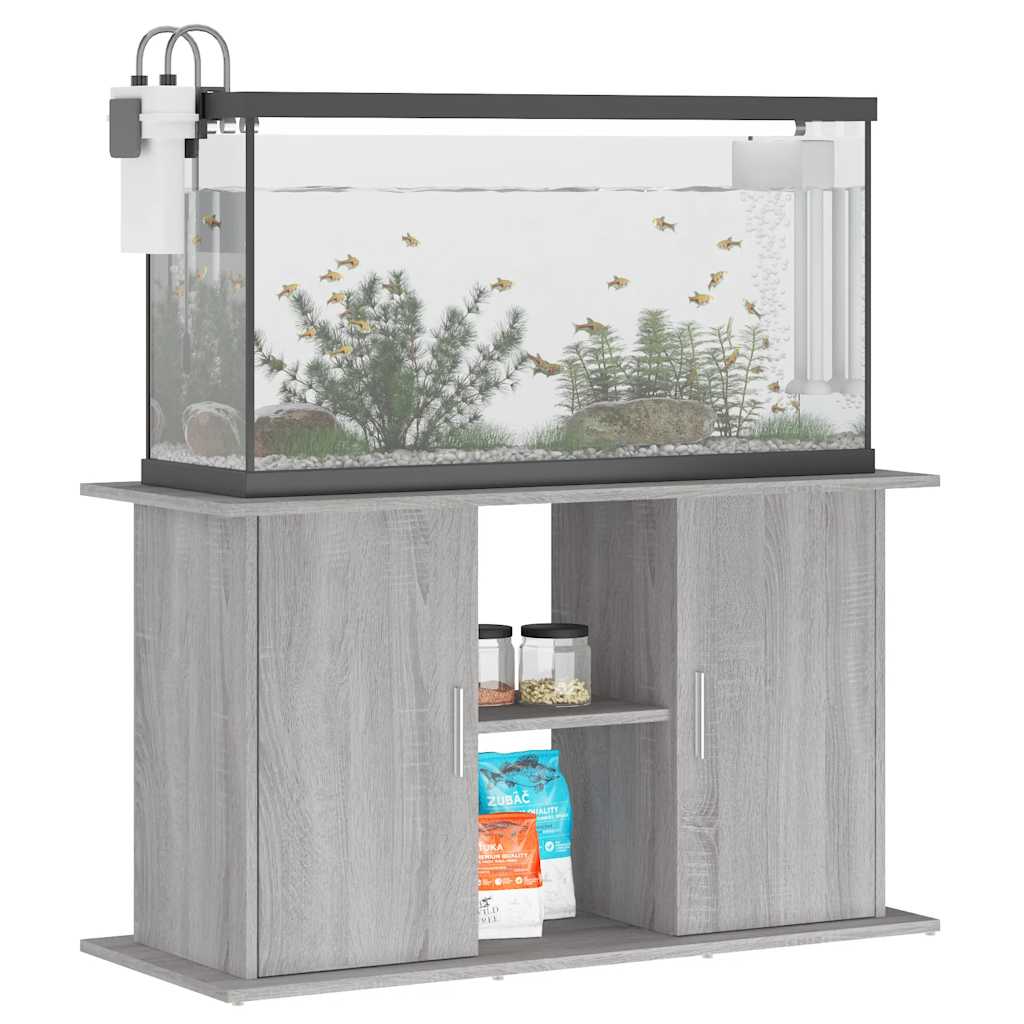 Stalak za akvarij boja hrasta 101x41x58 cm konstruirano drvo