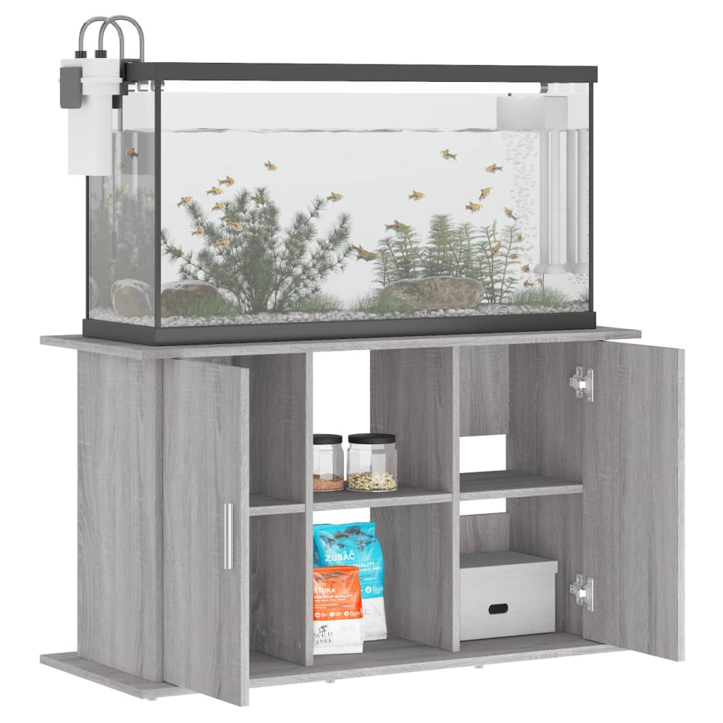 Stalak za akvarij boja hrasta 101x41x58 cm konstruirano drvo