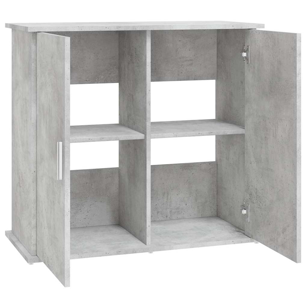 Stalak za akvarij Betonsko-sivi 81x36x73 cm Konstruirano drvo