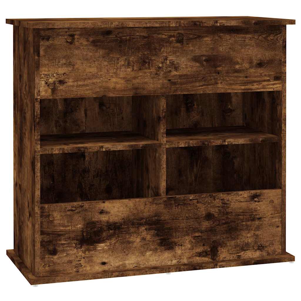 Stalak za akvarij boja hrasta 81 x 36 x 73 cm konstruirano drvo