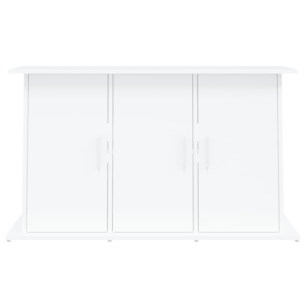 Stalak za akvarij bijeli 101 x 41 x 58 cm od konstruiranog drva