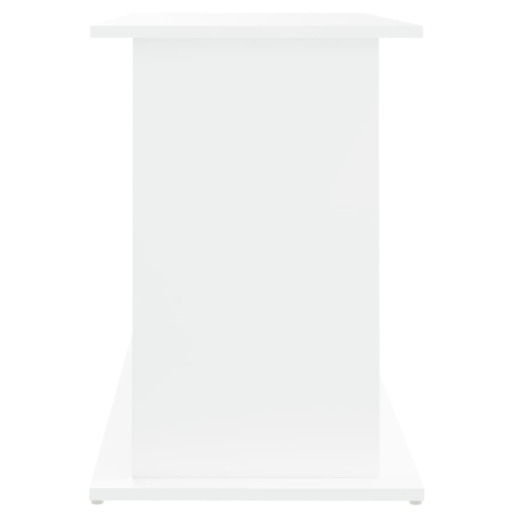 Stalak za akvarij bijeli 101 x 41 x 58 cm od konstruiranog drva