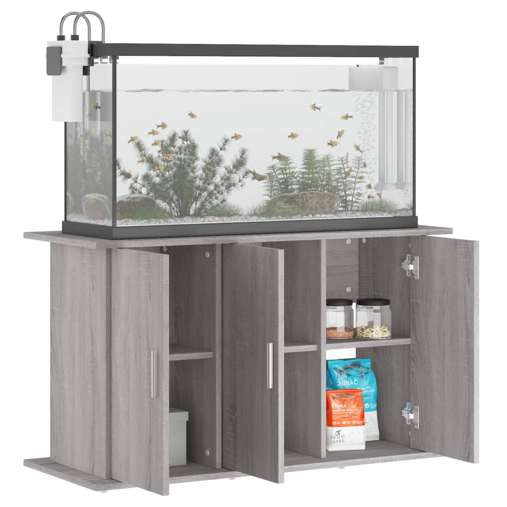 Stalak za akvarij boja hrasta 101x41x58 cm konstruirano drvo