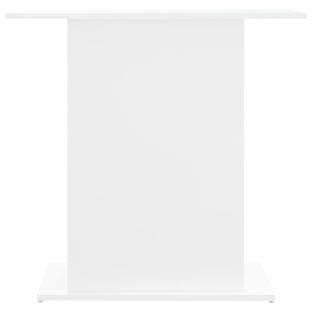 Stalak za akvarij Bijeli 75x36x72,5 cm Konstruirano drvo