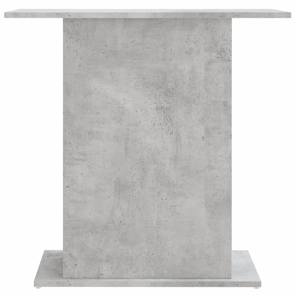 Stalak za akvarij boja betona 75x36x72,5 cm konstruiranog drva