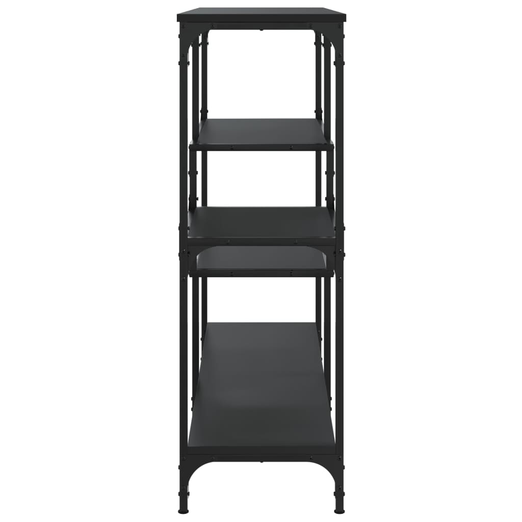 Konzolni stol crni 100 x 32 x 95 cm od konstruiranog drva