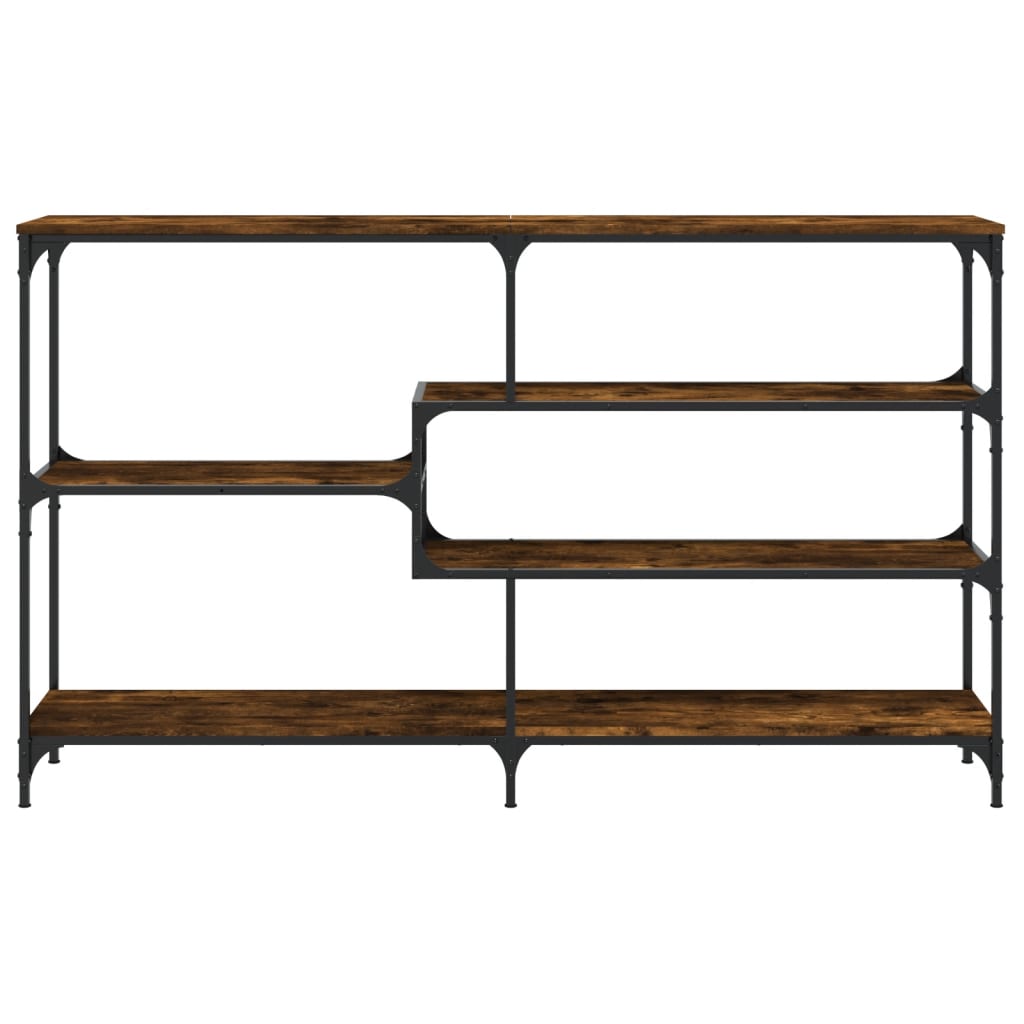 Konzolni stol boja hrasta 160x32x95 cm od konstruiranog drva