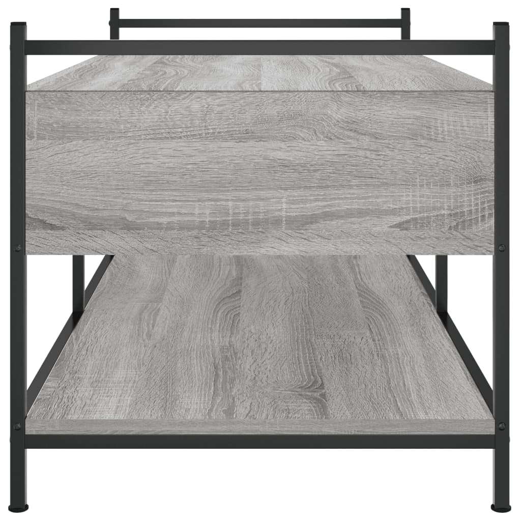 Stolić za kavu boja hrasta 99x50x50 cm konstruirano drvo