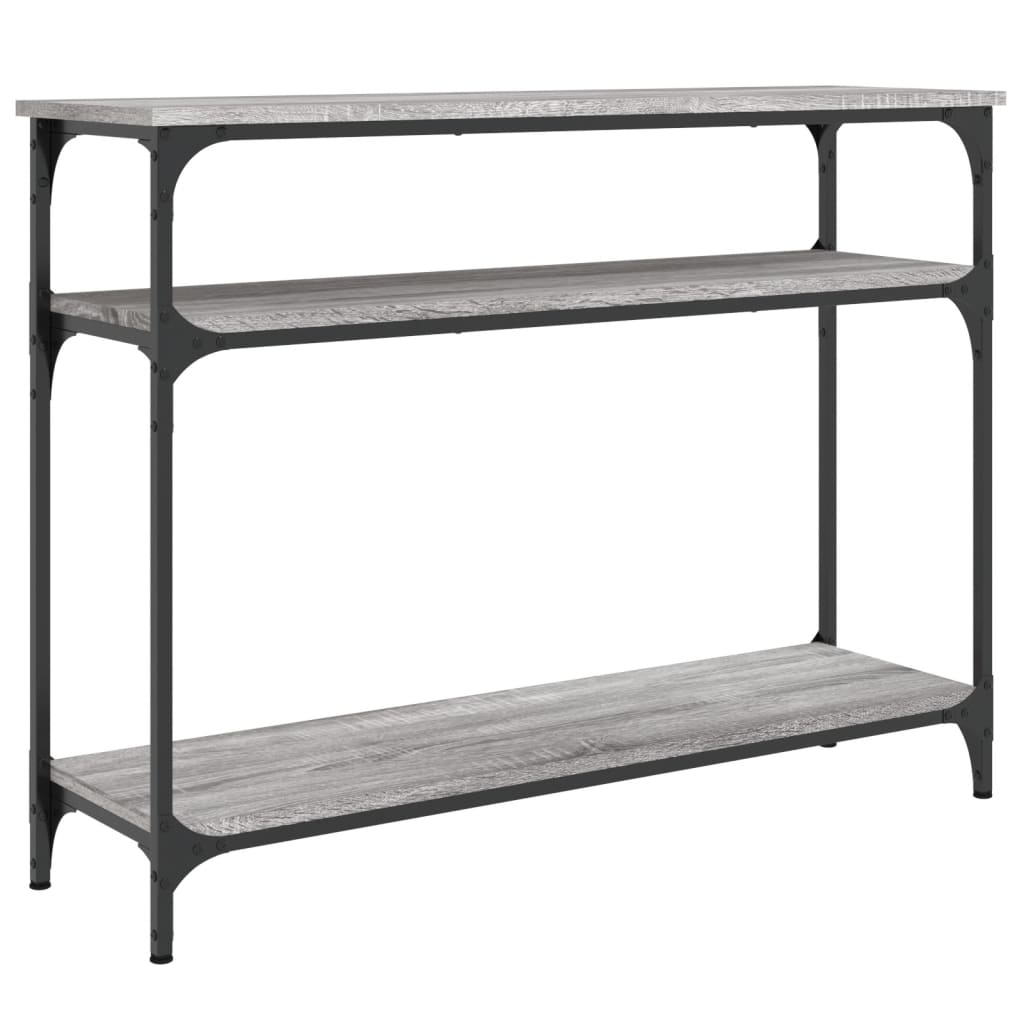 Konzolni stol boja hrasta sonome 100x29x75 cm konstruirano drvo