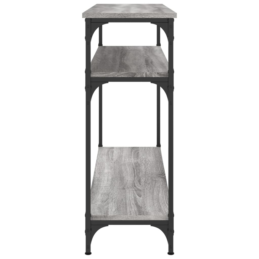 Konzolni stol boja hrasta sonome 100x29x75 cm konstruirano drvo