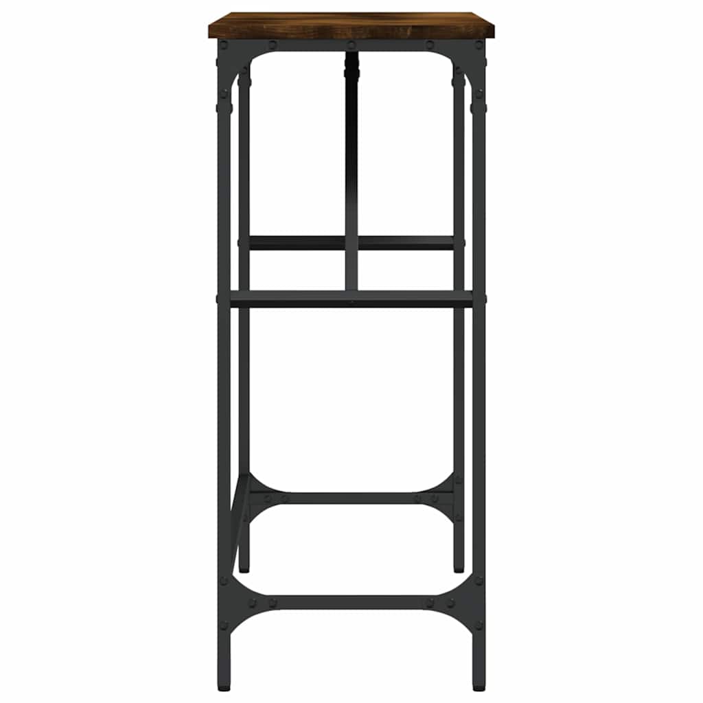 Konzolni stol boja hrasta 100x32x75 cm od konstruiranog drva