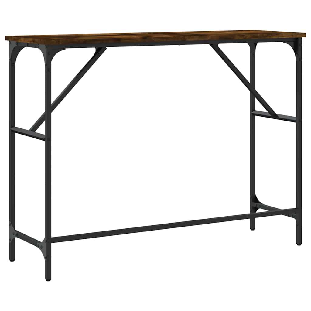 Konzolni stol boja hrasta 100x32x75 cm od konstruiranog drva