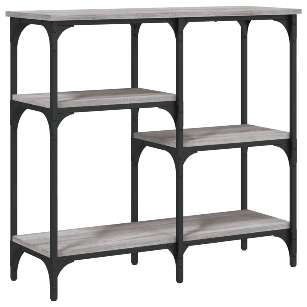 Konzolni stol boja hrasta sonome 80x29x75 cm konstruirano drvo