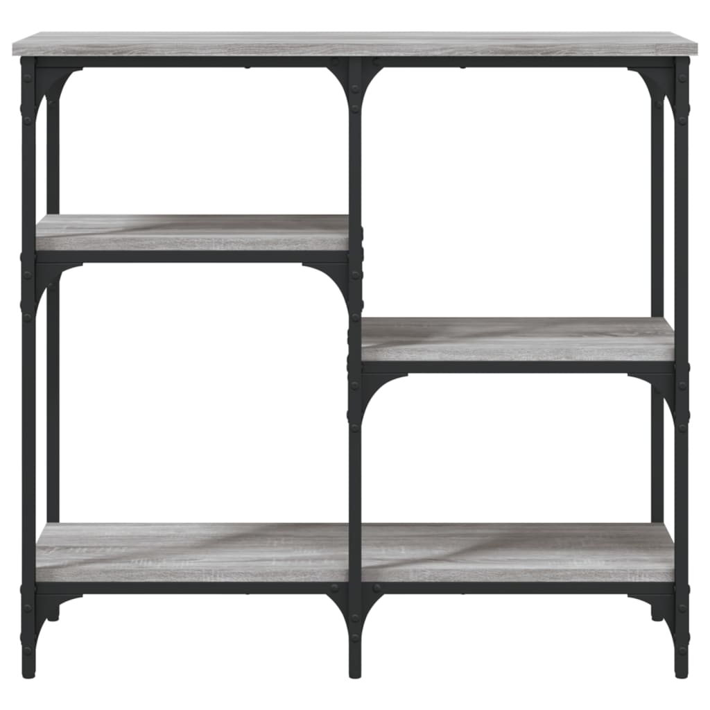 Konzolni stol boja hrasta sonome 80x29x75 cm konstruirano drvo