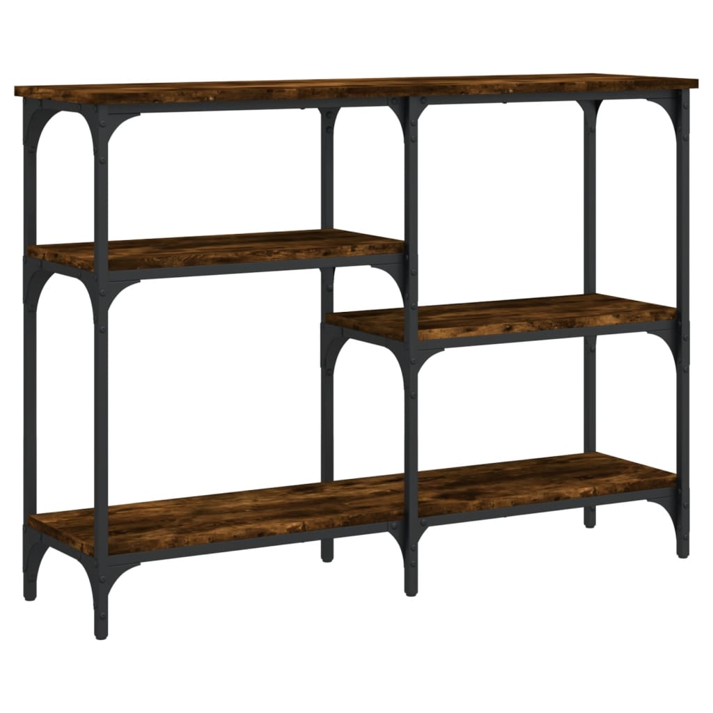 Konzolni stol boja hrasta 102x29x75 cm od konstruiranog drva