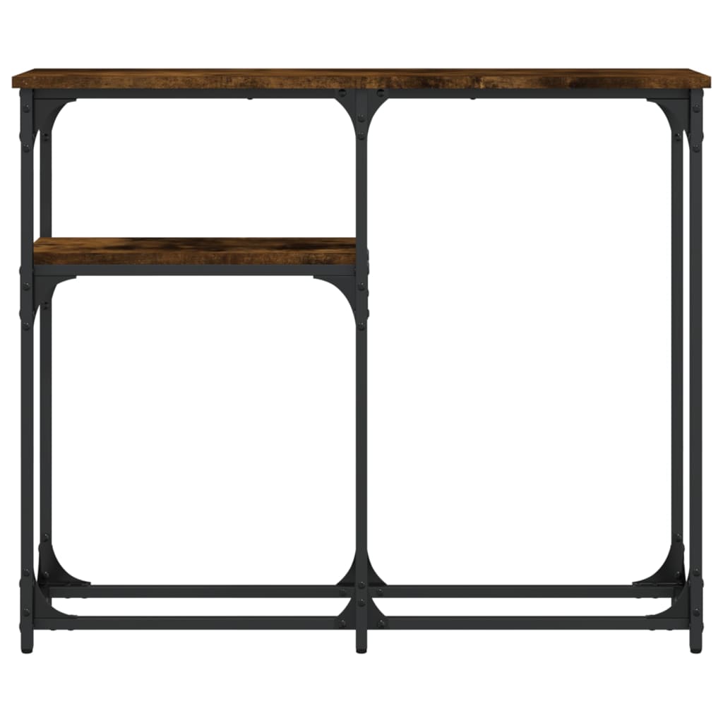 Konzolni stol boja hrasta 90 x 22,5 x 75 cm konstruirano drvo