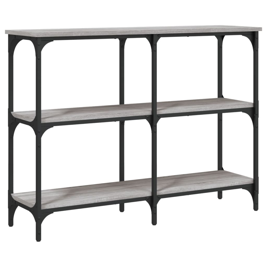 Konzolni stol boja hrasta sonome 100x29x75 cm konstruirano drvo