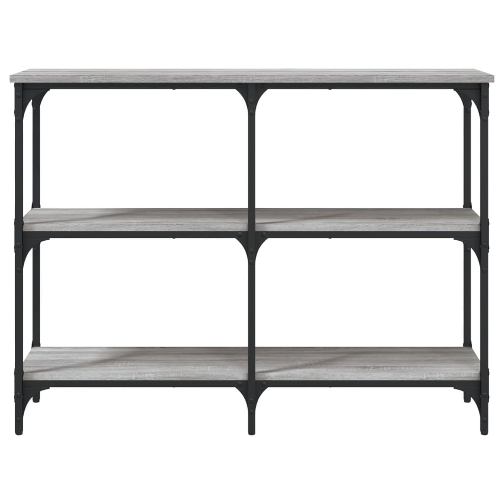 Konzolni stol boja hrasta sonome 100x29x75 cm konstruirano drvo