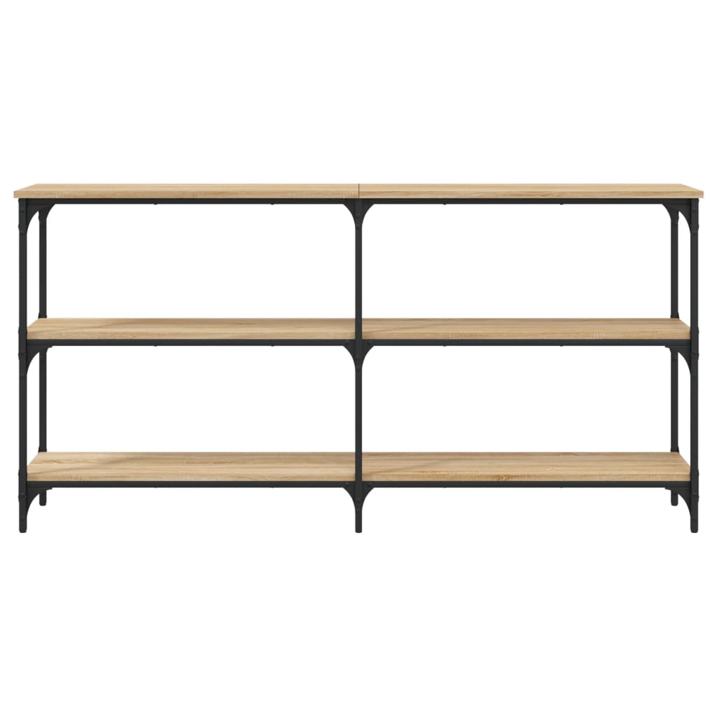 Konzolni stol boja hrasta sonome 150x29x75 cm konstruirano drvo