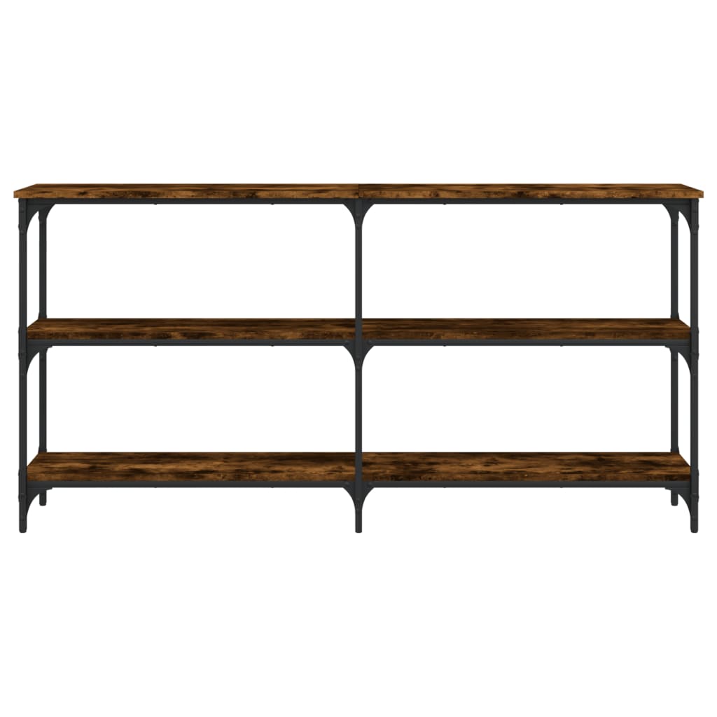 Konzolni stol boja hrasta 150x29x75 cm od konstruiranog drva