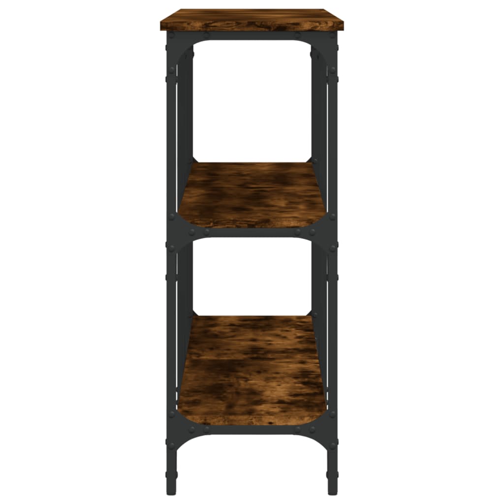 Konzolni stol boja hrasta 150x29x75 cm od konstruiranog drva