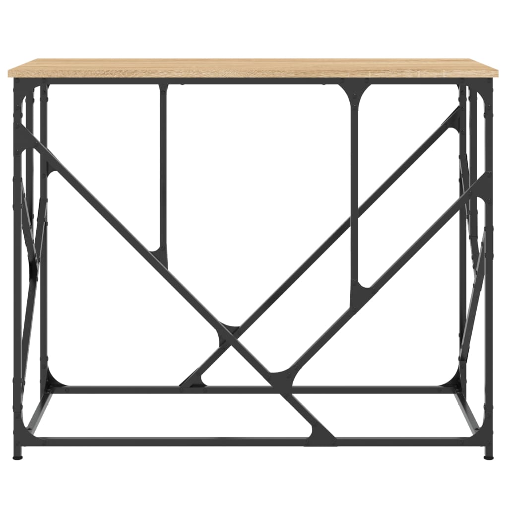 Konzolni stol boja hrasta sonome 100x40x80 cm konstruirano drvo