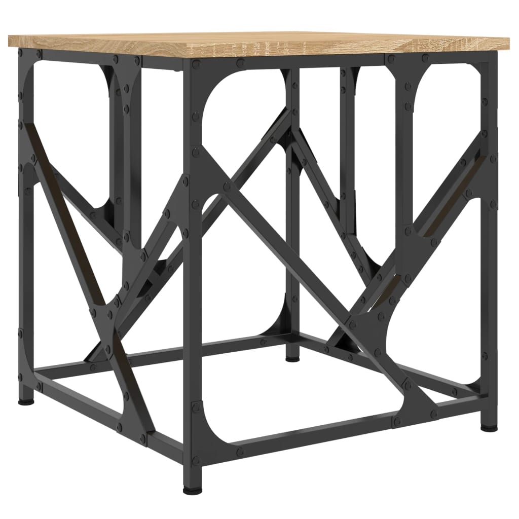 Stolić za kavu boja hrasta 45 x 45 x 47,5 cm konstruirano drvo