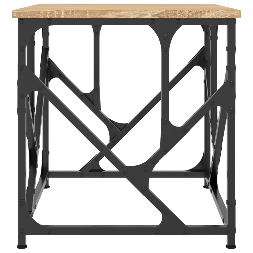 Stolić za kavu boja hrasta 45 x 45 x 47,5 cm konstruirano drvo