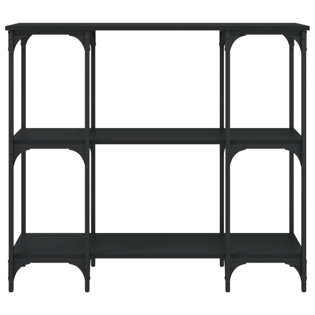 Konzolni stol crni 102 x 35 x 90 cm od konstruiranog drva