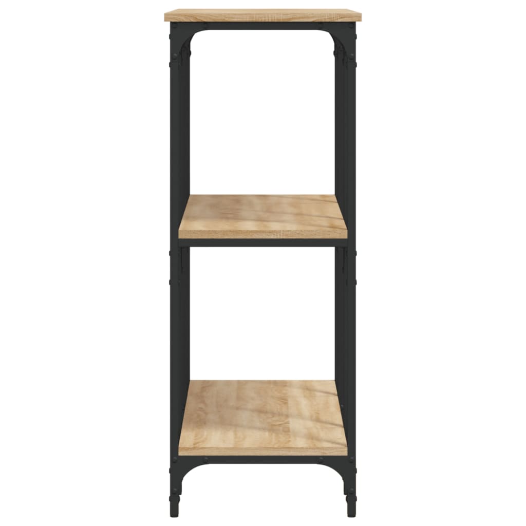 Konzolni stol boja hrasta sonome 102x35x90 cm konstruirano drvo