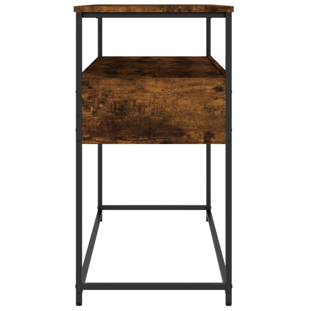 Konzolni stol boja hrasta 100x40x75 cm od konstruiranog drva