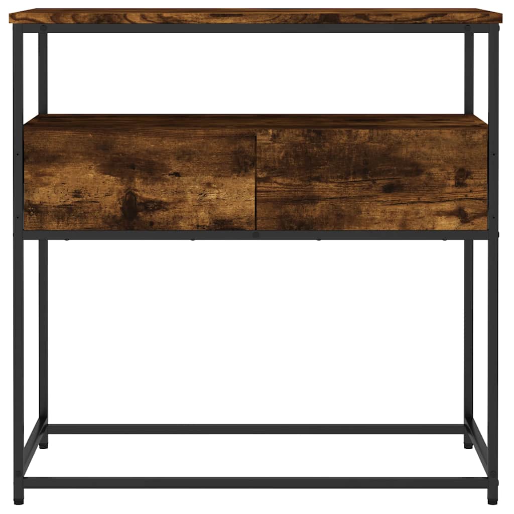 Konzolni stol boja hrasta 75 x 40 x 75 cm konstruirano drvo