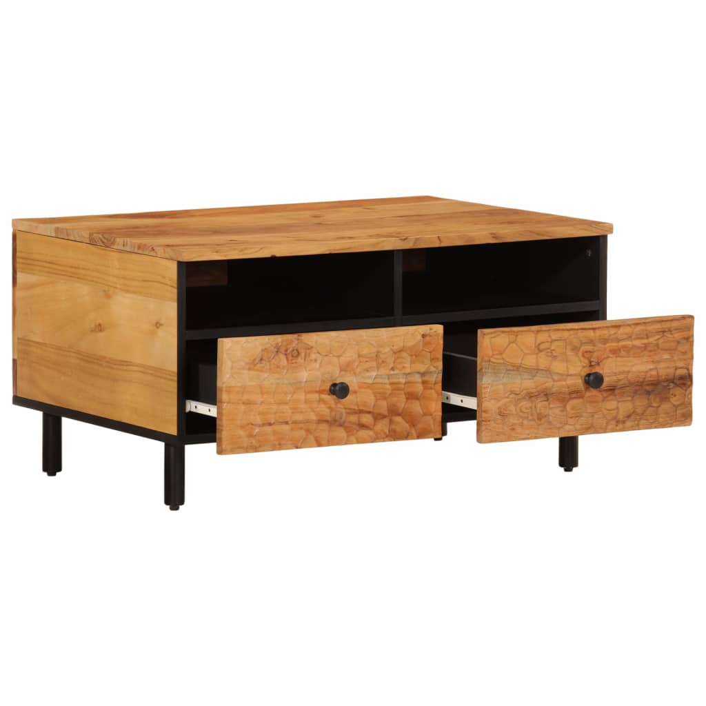 Stolić za kavu 80 x 54 x 40 cm od masivnog drva bagrema