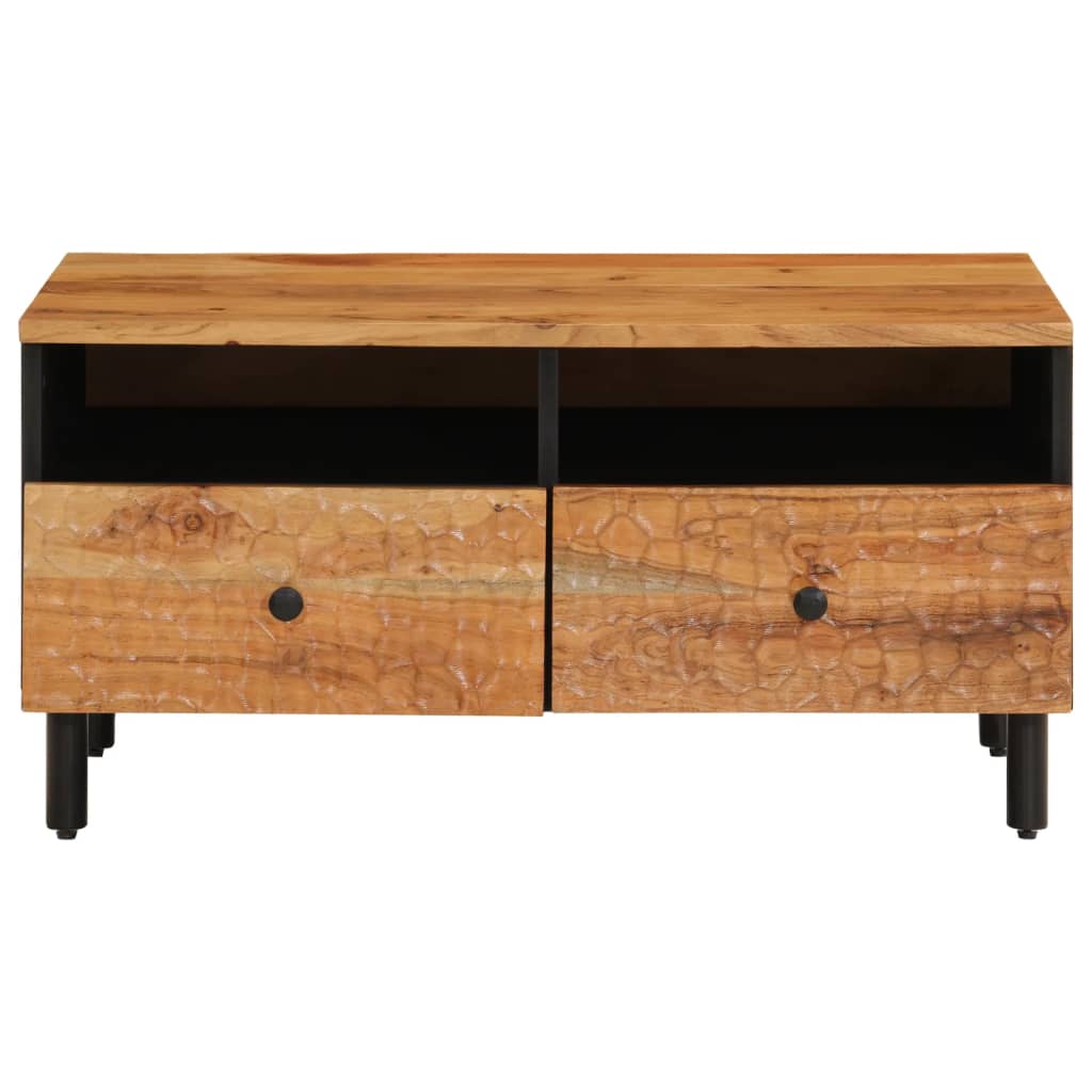 Stolić za kavu 80 x 54 x 40 cm od masivnog drva bagrema