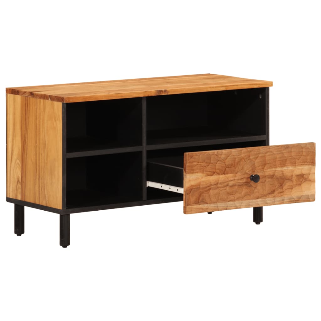 TV ormarić 80x33x46 cm od masivnog bagremovog drva