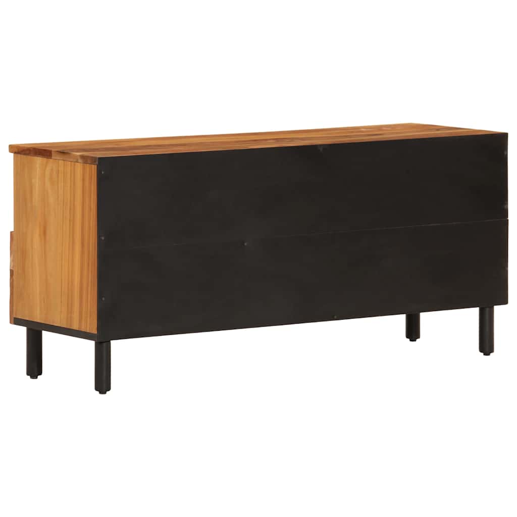 TV ormarić 100 x 33 x 46 cm od masivnog bagremovog drva