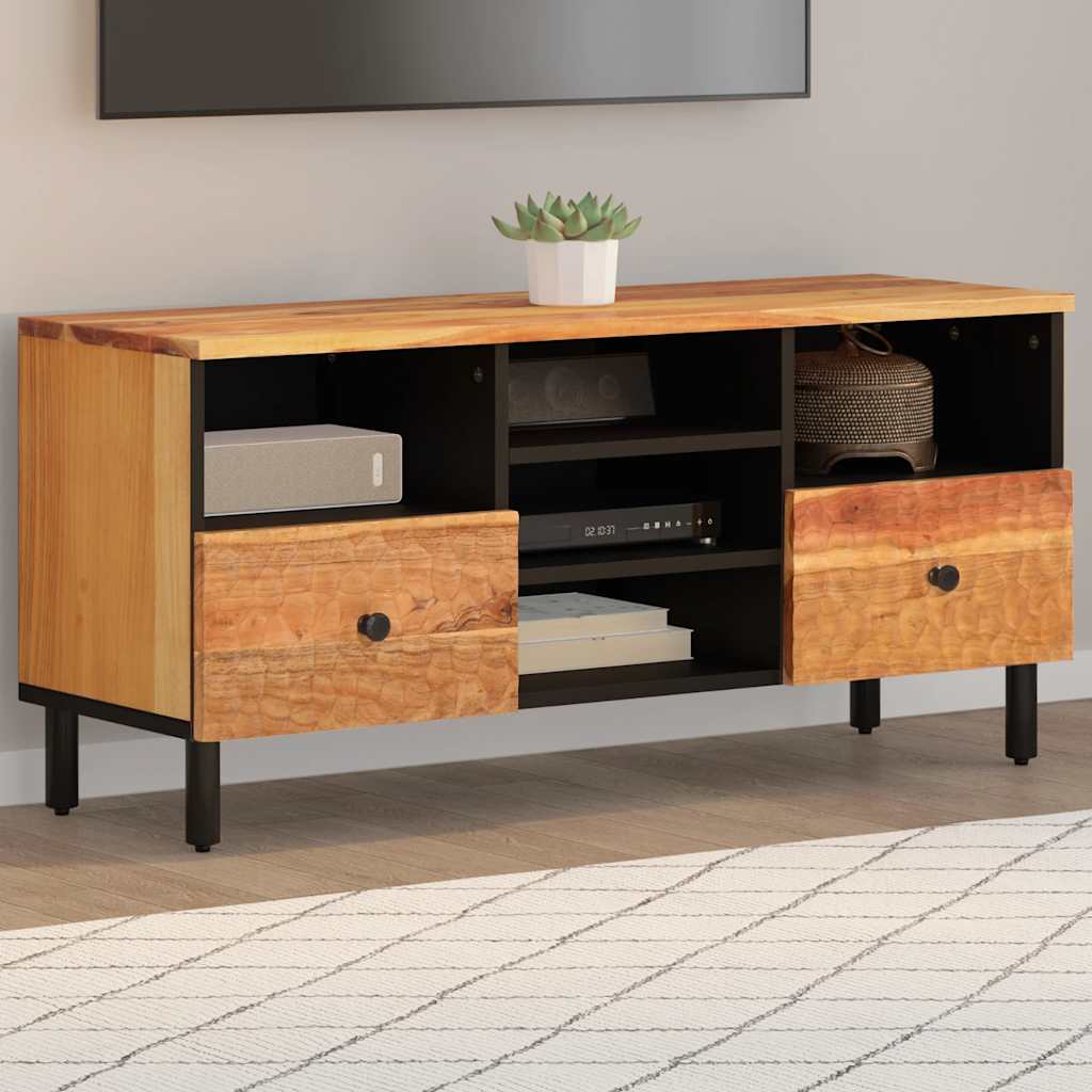 TV ormarić 100 x 33 x 46 cm od masivnog bagremovog drva