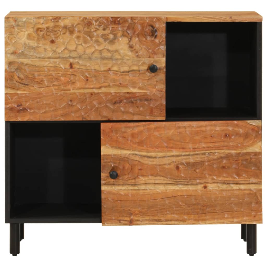 Bočni ormarić 80 x 33 x 75 cm od masivnog bagremovog drva
