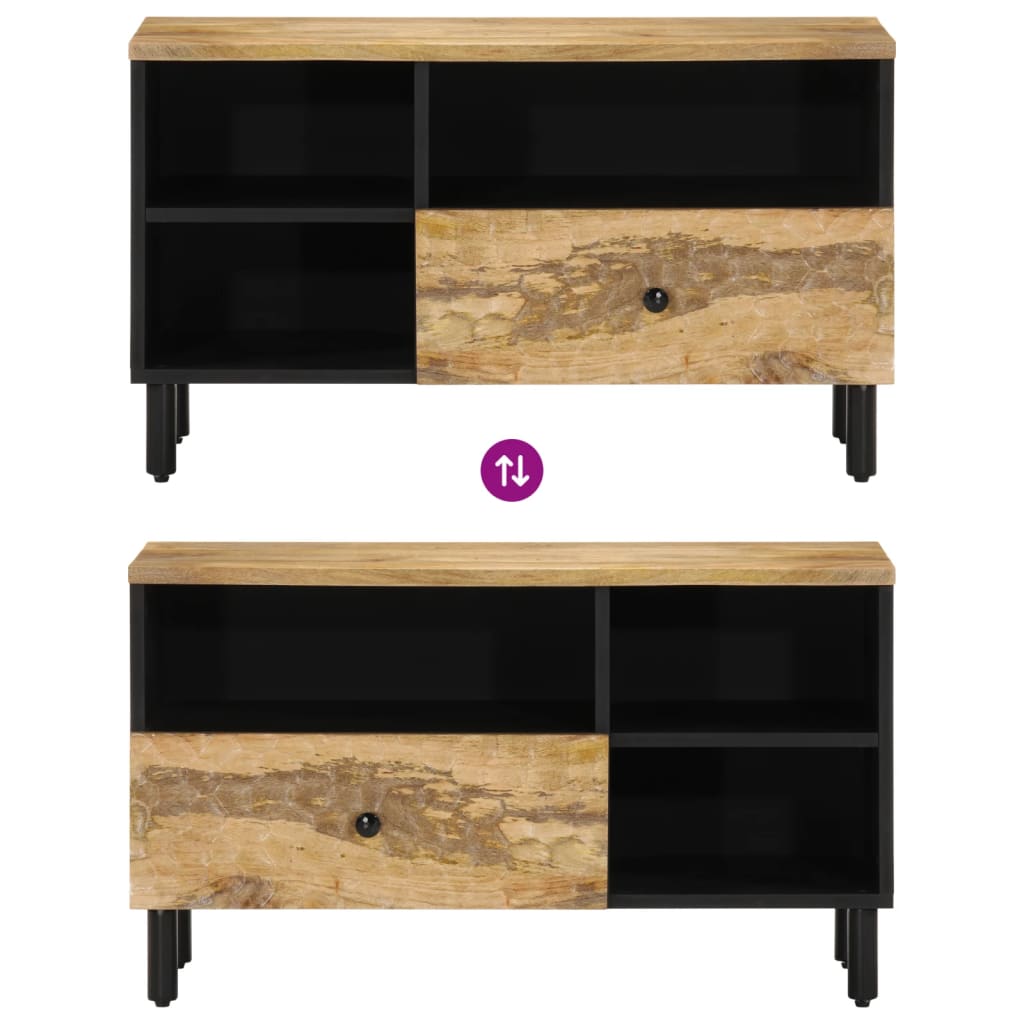 TV ormarić 80x33x46 cm od masivnog drva manga