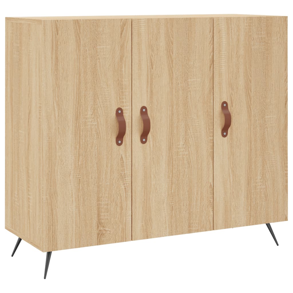 Komoda boja hrasta sonome 90x34x80 cm od konstruiranog drva